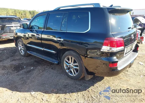 2013 Lexus Lx 570 z USA, uszkodzony, nr VIN JTJHY7AX6D4113379